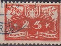 Poland 1920 Coat of Arms 25 GR Green Scott O5